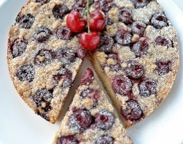 receptenvandaag Cherry crumble cake