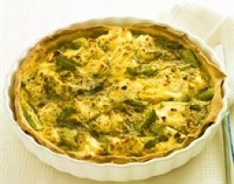 24 aspergetaart met ricotta