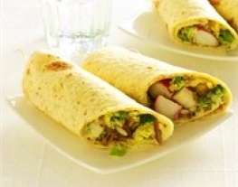 17 wokrolls met groenten en surimi