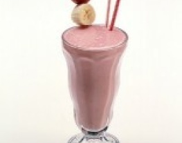 2 aardbei banaan smoothie