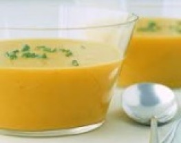 6 gele paprika soep