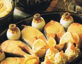 11 zalm met mosterdsaus