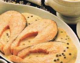 11 zalm met pepersaus