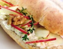 Pistolet_met_appel_geitenkaas_en_honing_recepten_vandaag