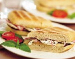Panini_met_aubergine_en_geitenkaas_recepten_vandaag