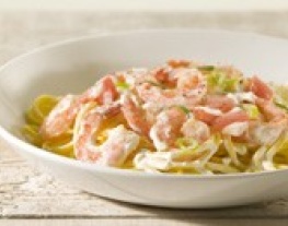 Eten Recept Vis Spaghetti garnalen