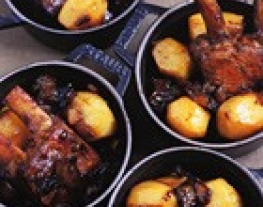 eten recept vlees spareribs hoisinsaus krieltjes