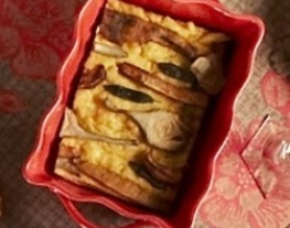 Polenta uit de oven met pompoen, artisjok, pecorino en salie recepten vandaag