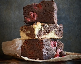 receptenvandaag brownies met guinness & frambozen