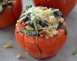 receptenvandaag tomaten gevuld met spinazie