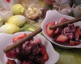 eten vandaag recept ijs roodgekleurd dessertje