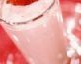 eten vandaag recept ijs aarbeien milkshake
