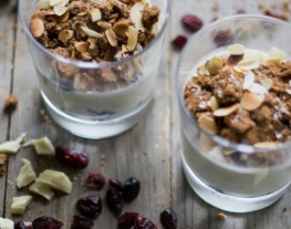 receptenvandaag panna cotta met cranberries en witte chocolade