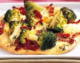 recepten vandaag pizza mozzarella broccoli