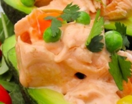 receptenvandaag avocado gevuld met zalm