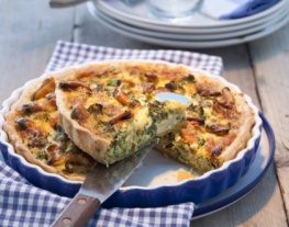 receptenvandaag Broccoliquiche met mosselen