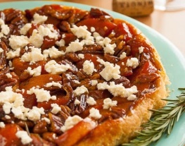 receptenvandaag Pompoen tarte tatin met feta