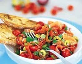 recepten vandaag salade spaans tomaatjessalade