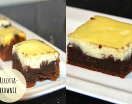 Ricotta brownie