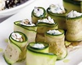 recepten vandaag kerst gevulde courgette rolletjes