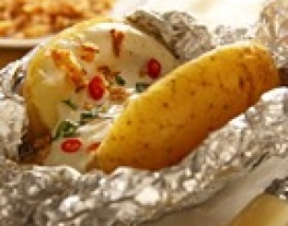 18 gepofte aardappelen uit de oven (pittig)