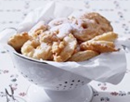 17 appelbeignets in bierbeslag