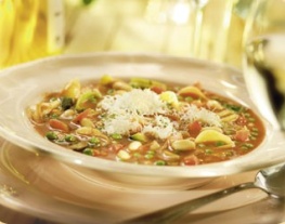 6 minestronesoep met pesto