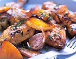 7 nigella lawson: langzaam gebraden kip met knoflook en citroen