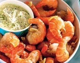 recepten vandaag gambas met groene jalapenomayonaise