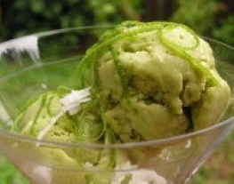 13 avocado limoen ijs