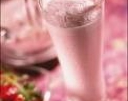 2 aardbeien milkshake