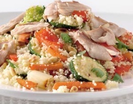 19 couscous-groentesalade met makreel