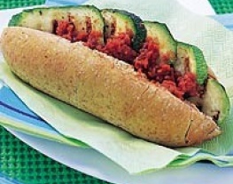 15 broodje courgette