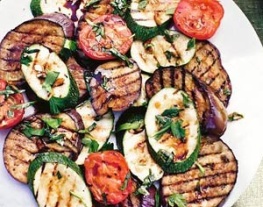 19 gemengde gegrilde groenten