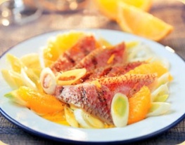 11 zeebaarsfilet met prei