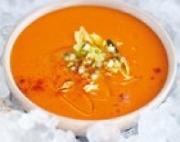 6 jamie oliver: zomerse paprikasoep