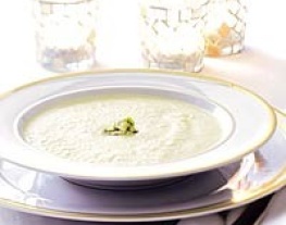 6 bloemkoolsoep met blue stilton