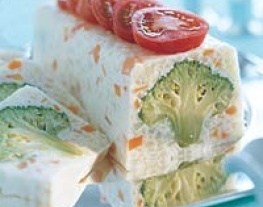 19 terrine met bloemkool en broccoli