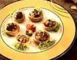 17 gevulde champignons