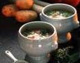 6 aardappelsoep met lentegroenten
